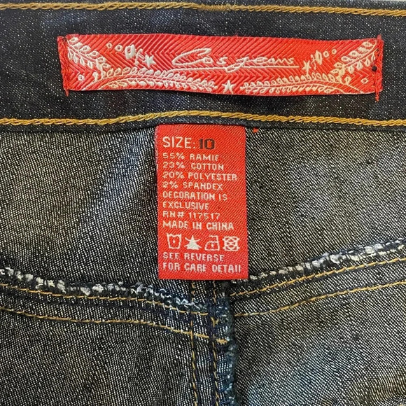 Cos Blue Jeans Capris Size 10 - Picture 4 of 6